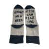 "Bring me a beer" Socken in Einheitsgröße