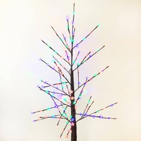 Lichtbaum LED 150 cm. inkl. Fuß (mehrfarbige LED)