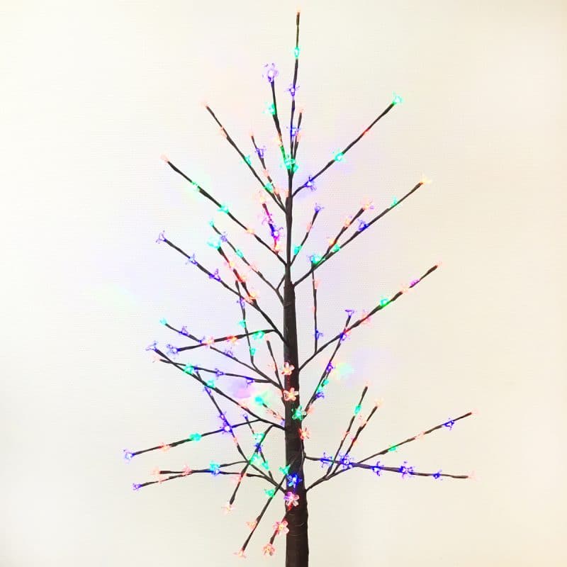 Lichtbaum LED 150 cm. inkl. Fuß (mehrfarbige LED)