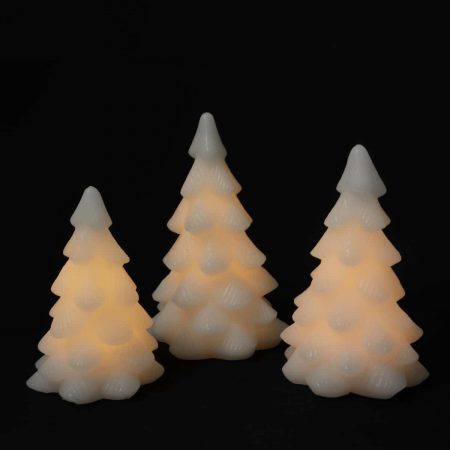 LED-Weihnachtsbaum aus Wachs