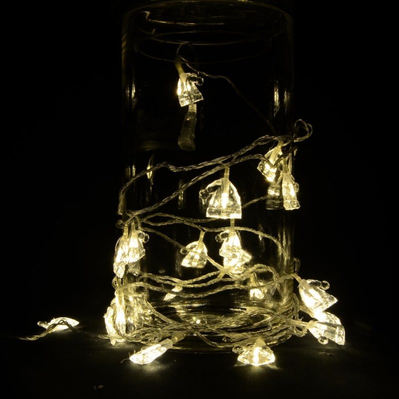 Weihnachtsmützen LED Lichterkette 3 Meter