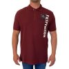 Wing Polo von Vinson Camp in Tawny Port Red