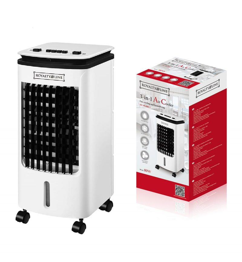 3-in-1-Luftkühler - Air Cooler von Royalty Line (4 liter Tank)