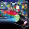 LED-Außenprojektor - Magic Light - mit 12 wunderschönen Motiven