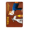 Metallschild - TinTin Orange