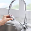Wasserspar Aufsatz aus Edelstahl um 360 Grad beweglich ausziehbar
