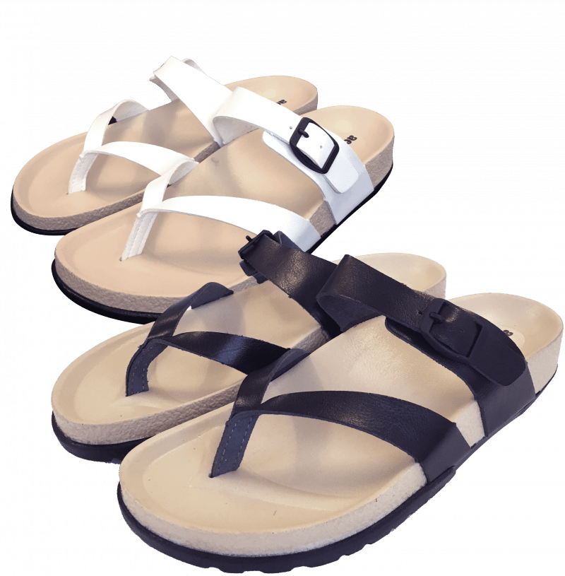 Sandalen Aerosoft Soft Unisex - weiß oder schwarz