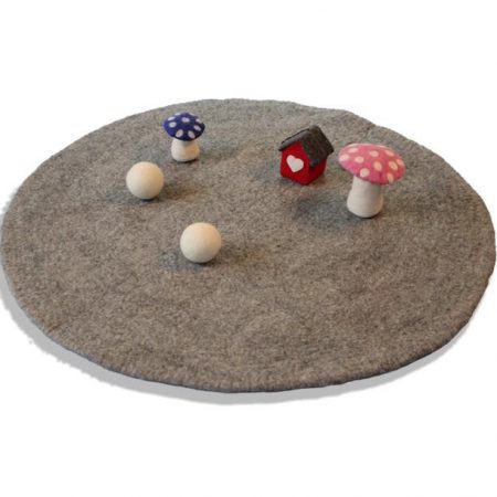Wollteppich handgefertigt aus 100% reiner Wolle (4 verschiedene Farben)