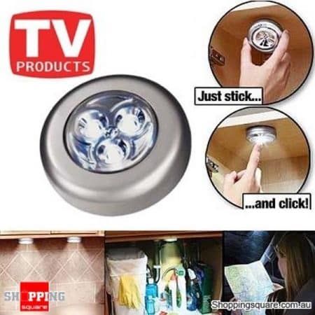 3 Stück Wireless Stick 'n Click LED-Lampen