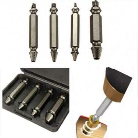 Schraubenentfernungsset (Schraubenset mit 4 Teilen)