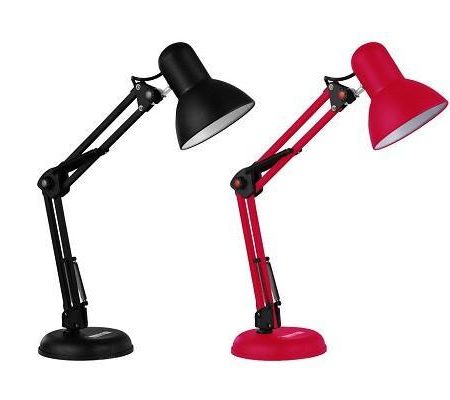 Architektenlampe - schwarze Tischlampe