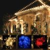 LED Lichterkette - 100 LED Indoor / Outdoor 10 Meter, warmweiß, rot, grün, mehrfarbig oder blau