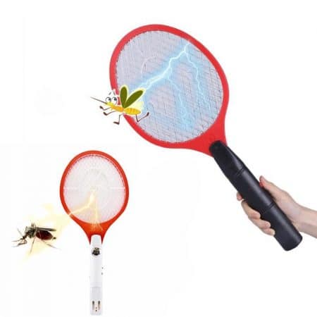 Elektrische Fliegenklatsche (Schläger gegen Mücken und Fliegen)