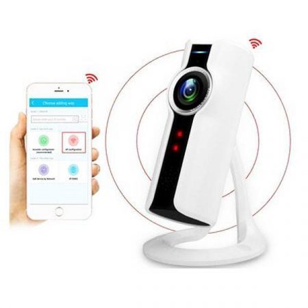 Drahtlose Überwachungskamera (Kann per Smartphone und Tablet gesteuert werden)